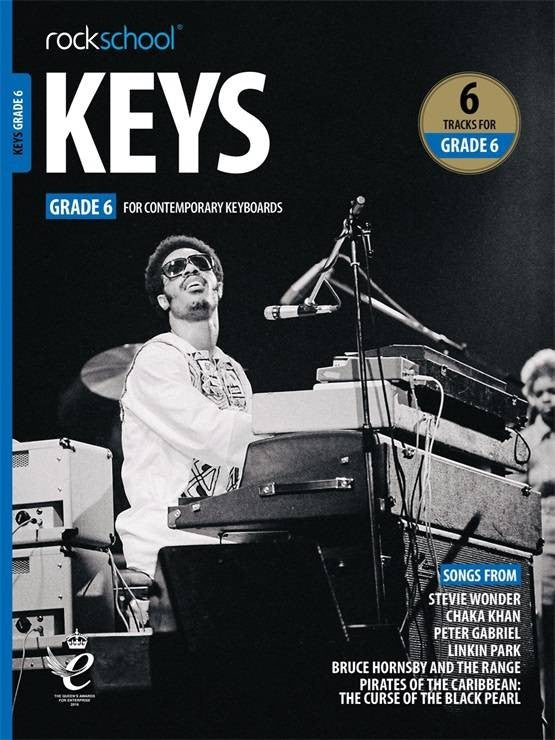 RSL Rockschool KEYS for Contemporary Keyboards (2019 - 2025) (6 Tracks) Debut Grade 1-8