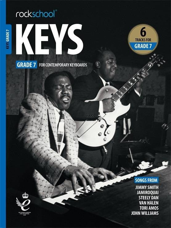 RSL Rockschool KEYS for Contemporary Keyboards (2019 - 2025) (6 Tracks) Debut Grade 1-8
