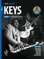 RSL Rockschool KEYS for Contemporary Keyboards (2019 - 2025) (6 Tracks) Debut Grade 1-8