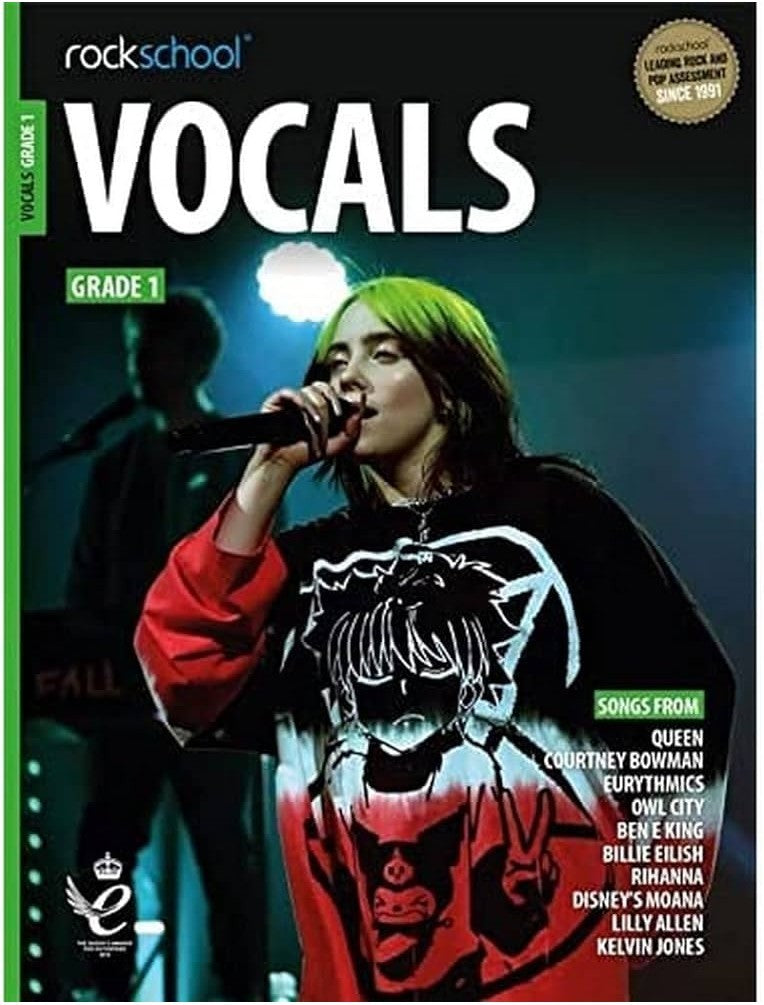 RSL Rockschool VOCALS (2021 - 2027) Grade 1-8
