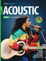 RSL Rockschool ACOUSTIC for Acoustic Guitar (2019 - 2025) (6 Tracks) Debut Grade 1-8
