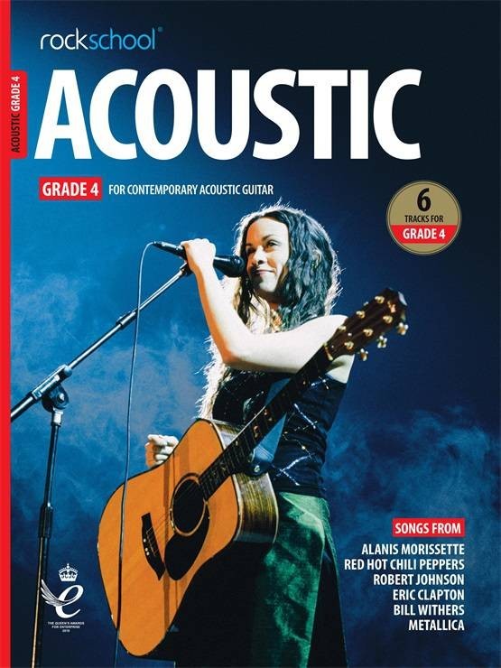 RSL Rockschool ACOUSTIC for Acoustic Guitar (2019 - 2025) (6 Tracks) Debut Grade 1-8