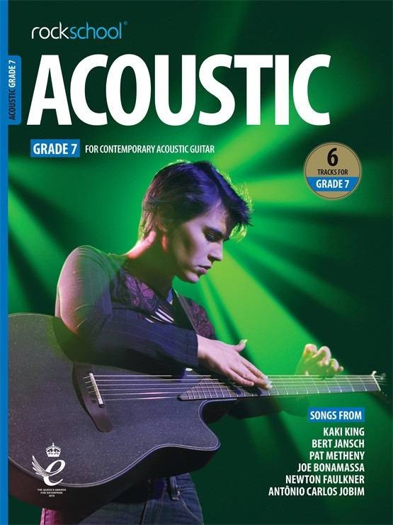 RSL Rockschool ACOUSTIC for Acoustic Guitar (2019 - 2025) (6 Tracks) Debut Grade 1-8