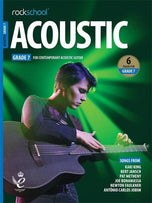 RSL Rockschool ACOUSTIC for Acoustic Guitar (2019 - 2025) (6 Tracks) Debut Grade 1-8
