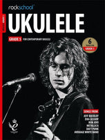 RSL Rockschool UKULELE Debut (2020 - 2026) (6 Tracks) Debut Grade 1-8