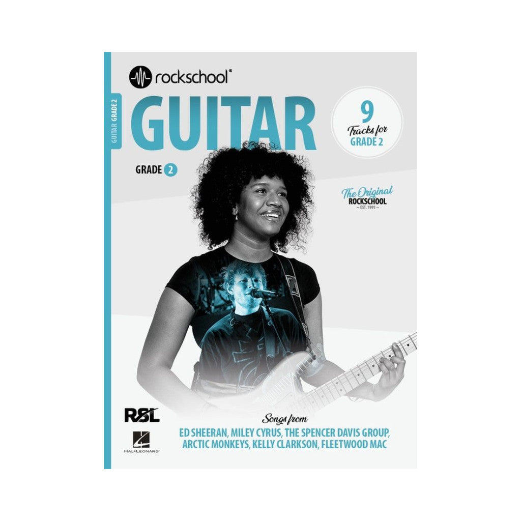 RSL Rockschool GUITAR for Electric Guitar 2018 & 2024 (12 Tracks) Debut Grade 1 2 3 4 5 6 7 8