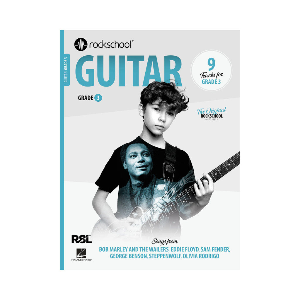 RSL Rockschool GUITAR for Electric Guitar 2018 & 2024 (12 Tracks) Debut Grade 1 2 3 4 5 6 7 8