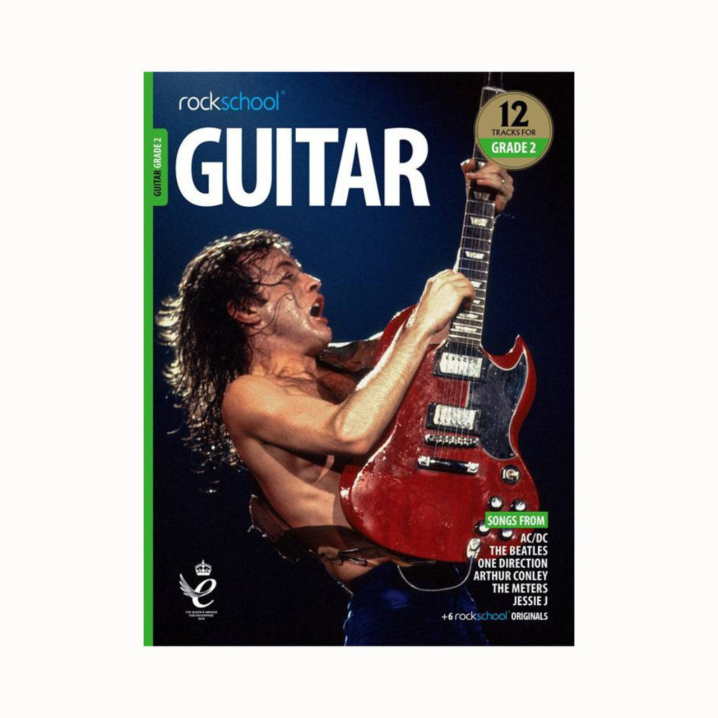 RSL Rockschool GUITAR for Electric Guitar 2018 & 2024 (12 Tracks) Debut Grade 1 2 3 4 5 6 7 8