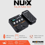 Nux MG-101 Multi Effects Modelling Processor Electric Guitar Effect Pedal (MG101 MG 101)