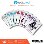 RSL Rockschool BASS 2018 & 2024 (12 Tracks) Debut Grade 1 2 3 4 5 6 7 8