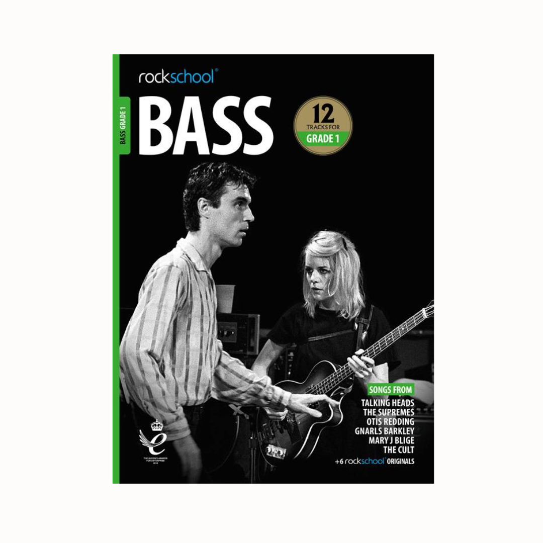 RSL Rockschool BASS 2018 & 2024 (12 Tracks) Debut Grade 1 2 3 4 5 6 7 8