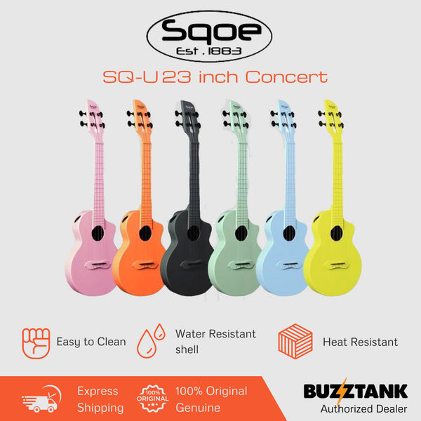 SQOE SQ-U 23-inch Concert Carbon Fiber Ukulele