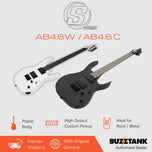 S by Solar AB4.6W AB4.6C AB Electric Guitar