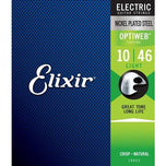 Elixir Optiweb Electric Guitar Strings 9 10 11 Gauges & 7-string 19002 19052 19102 19057 19027 19077