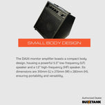DA20 Drum Amplifier 20 watt personal monitor amplifier
