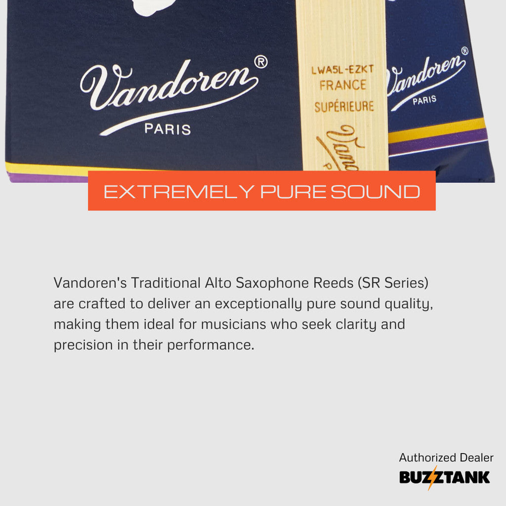 Vandoren Reeds Traditional Saxophone Reeds SR2115 SR212 SR 2125 SR213 SR2135 SR214