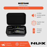 NUX B-5RC 2.4GHz Guitar Transmitter Receiver Wireless System for Electric Acoustic Guitar Bass Ukulele Charging Case