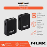 NUX B-10 2.4GHz Vlog Wireless Lavalier Microphone (B10)