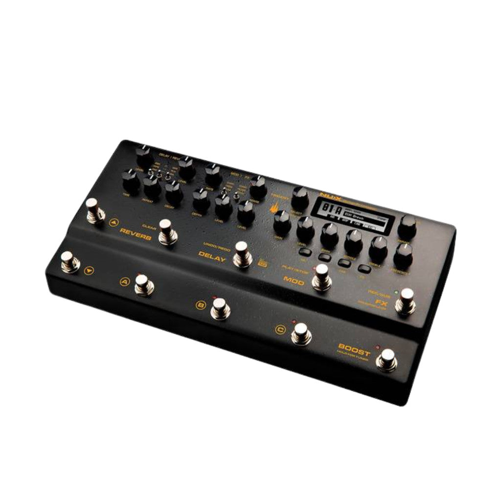 NUX Trident NME-5 Multi Effect Processor Guitar Pedal With Amp Modeler With IR Loader