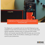 NUX Mighty Air Wireless Stereo Modelling Electric And Bass Guitar Combo Amplifier with Bluetooth