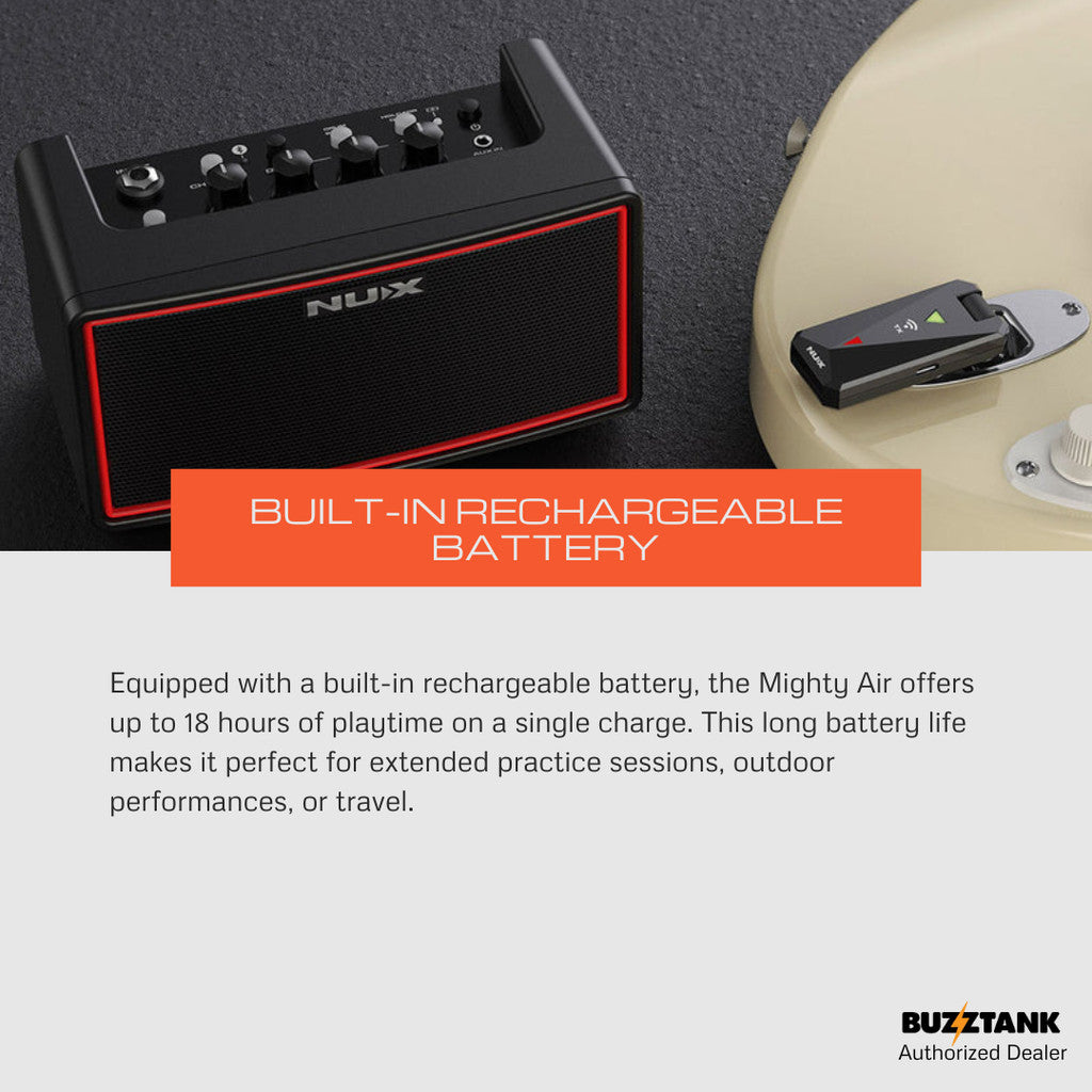 NUX Mighty Air Wireless Stereo Modelling Electric And Bass Guitar Combo Amplifier with Bluetooth