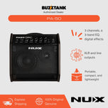 NUX PA50 2-Channel 50-Watts Powered Personal Monitor Speaker with 6.5" Woofer