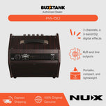 NUX PA50 2-Channel 50-Watts Powered Personal Monitor Speaker with 6.5" Woofer
