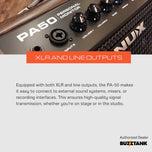 NUX PA50 2-Channel 50-Watts Powered Personal Monitor Speaker with 6.5" Woofer