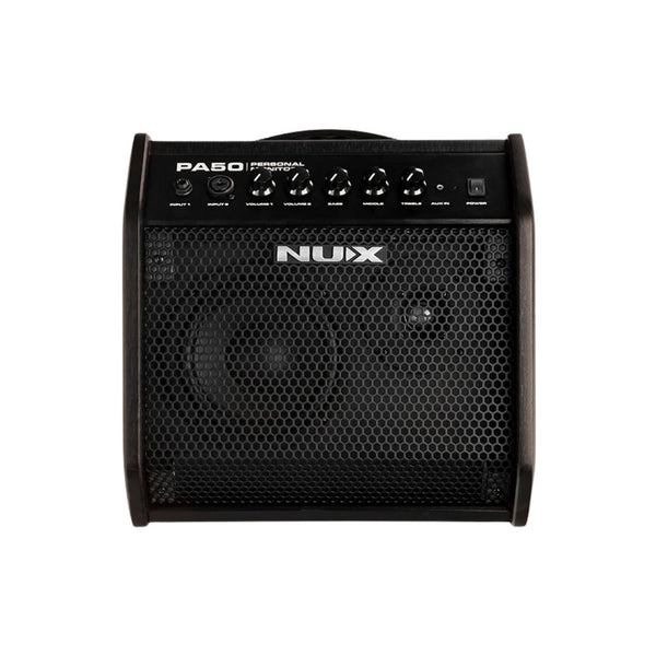 NUX PA50 2-Channel 50-Watts Powered Personal Monitor Speaker with 6.5" Woofer