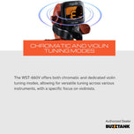Cherub WST-660V Clip On Chromatic Tuner For Violin (WST660V)