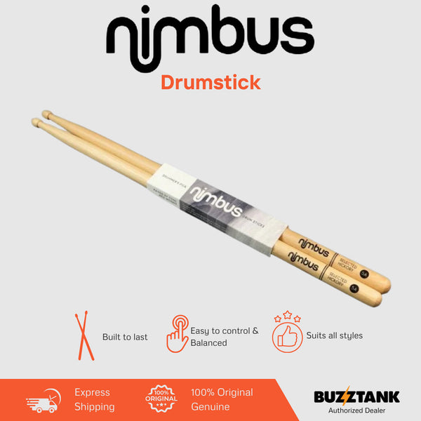 Nimbus N-DS-5A, N-DS-7A, N-DS-5B Premium American Hickory Drumsticks