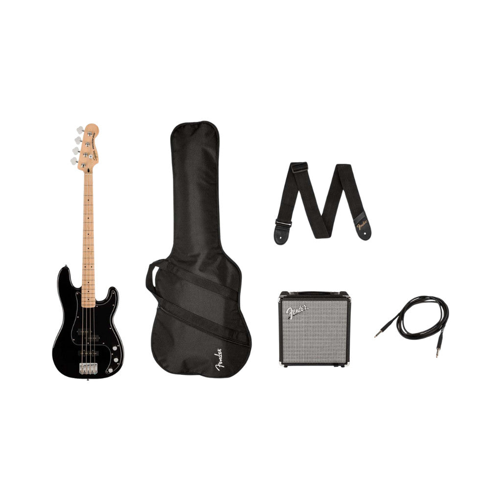 Squier Affinity Series PJ Bass Guitar Pack, 230V, UK