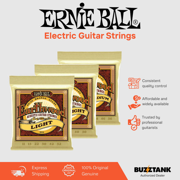 Ernie Ball Earthwood Acoustic Guitar strings