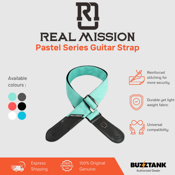 Real Mission Pastel Series Guitar Strap