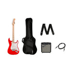 Squier Sonic Stratocaster Pack w/Gig Bag, Maple FB, 10G, 230V UK