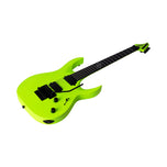 S by Solar A2.6FRLN Electric Guitar, Lemon Neon