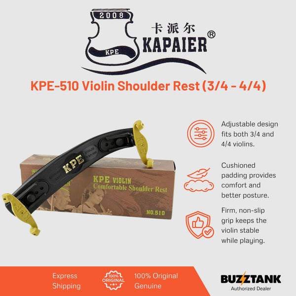 KAPAIER KPE-510 Violin Shoulder Rest (3/4 - 4/4)