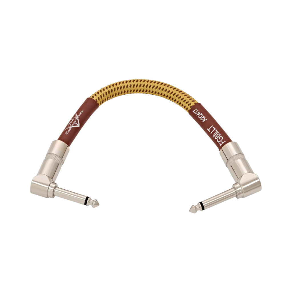 Fender Custom Shop 6inch Cable, Tweed (Piece)