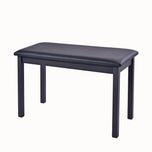 Duduke HY-TM31-MBK Double Metal Piano Bench with Storage, Black Matte