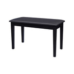 Duduke HY-PJ001S1 Double Piano Bench with Storage - Black Matte, Polished Black, Polished White, Walnut with Black Vinyl