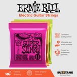 Ernie Ball Slinky Nickel Wound Electric Guitar Strings Regular 10-46 Hybrid 9-46 Super 9-42