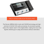 Donner ARENA 2000 Multi-FX Pedal Amp-Modeller - Guitar User Friendly, Responsive, All-In-One