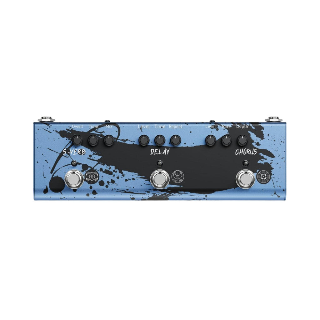 Donner Double Swords Multi-FX Pedal, Dimension Weaver & Rage Breaker - High Quality Guitar Effects, Compact & Durable