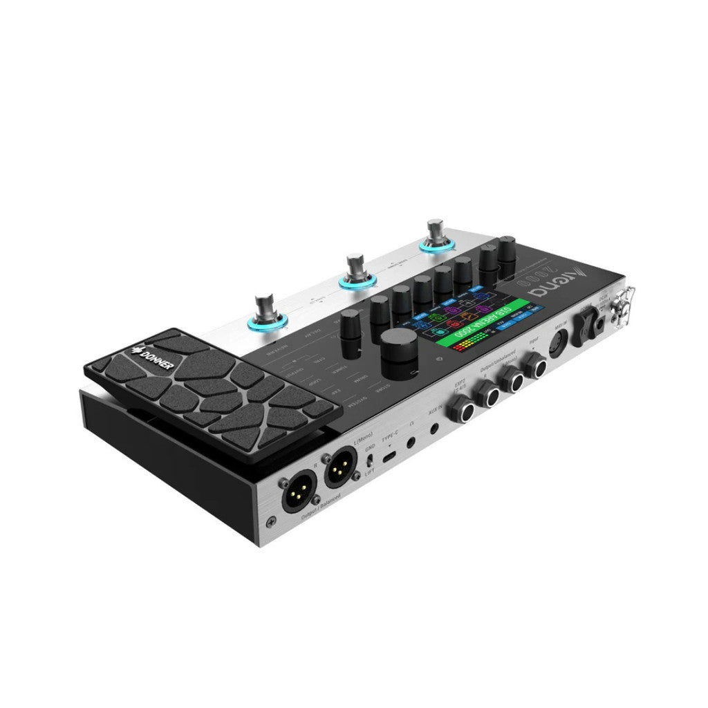 Donner ARENA 2000 Multi-FX Pedal Amp-Modeller - Guitar User Friendly, Responsive, All-In-One