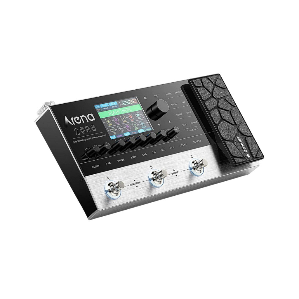 Donner ARENA 2000 Multi-FX Pedal Amp-Modeller - Guitar User Friendly, Responsive, All-In-One