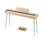 Donner DHP-100 PRO Digital Piano, Walnut, Wood or Beige - 88-Key, Velocity Sensitive, Immersive Sound, Elegant