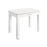 Donner DKB-10 Piano Bench, (White / Brown / Burly Wood)