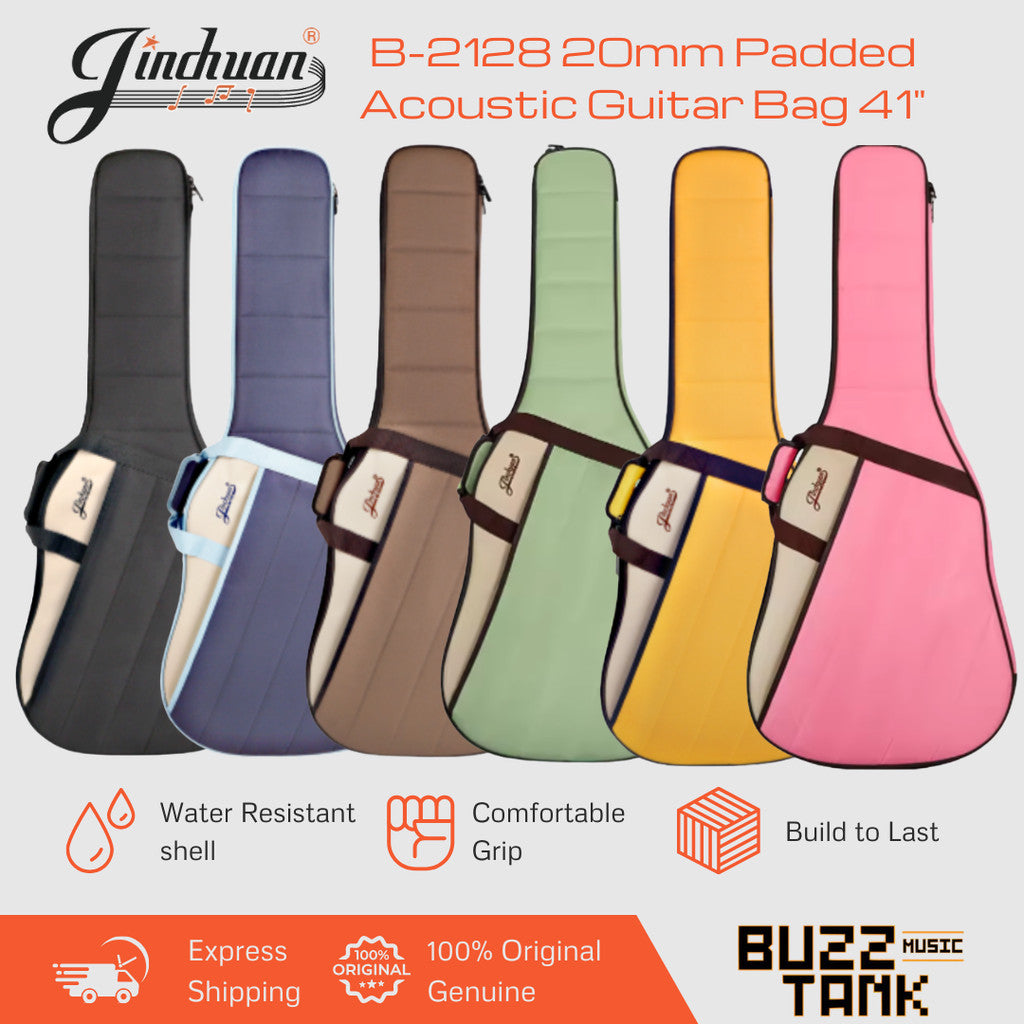 Jinchuan B-2128 20mm Padded Acoustic Guitar Bag 41"