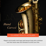 Eastar AS-II Student Alto Saxophone, Gold Lacquer
