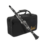 Eastar ECL-300 Student Clarinet in B Flat, Black Ebonite